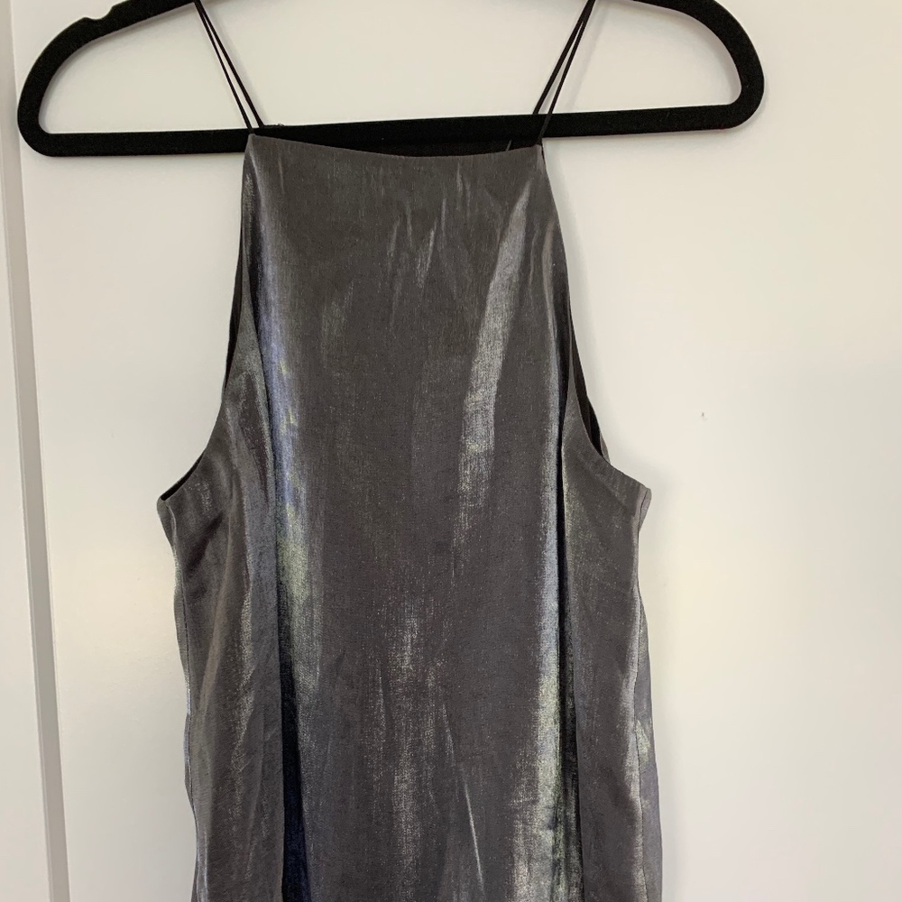 Topshop Metallic Cami